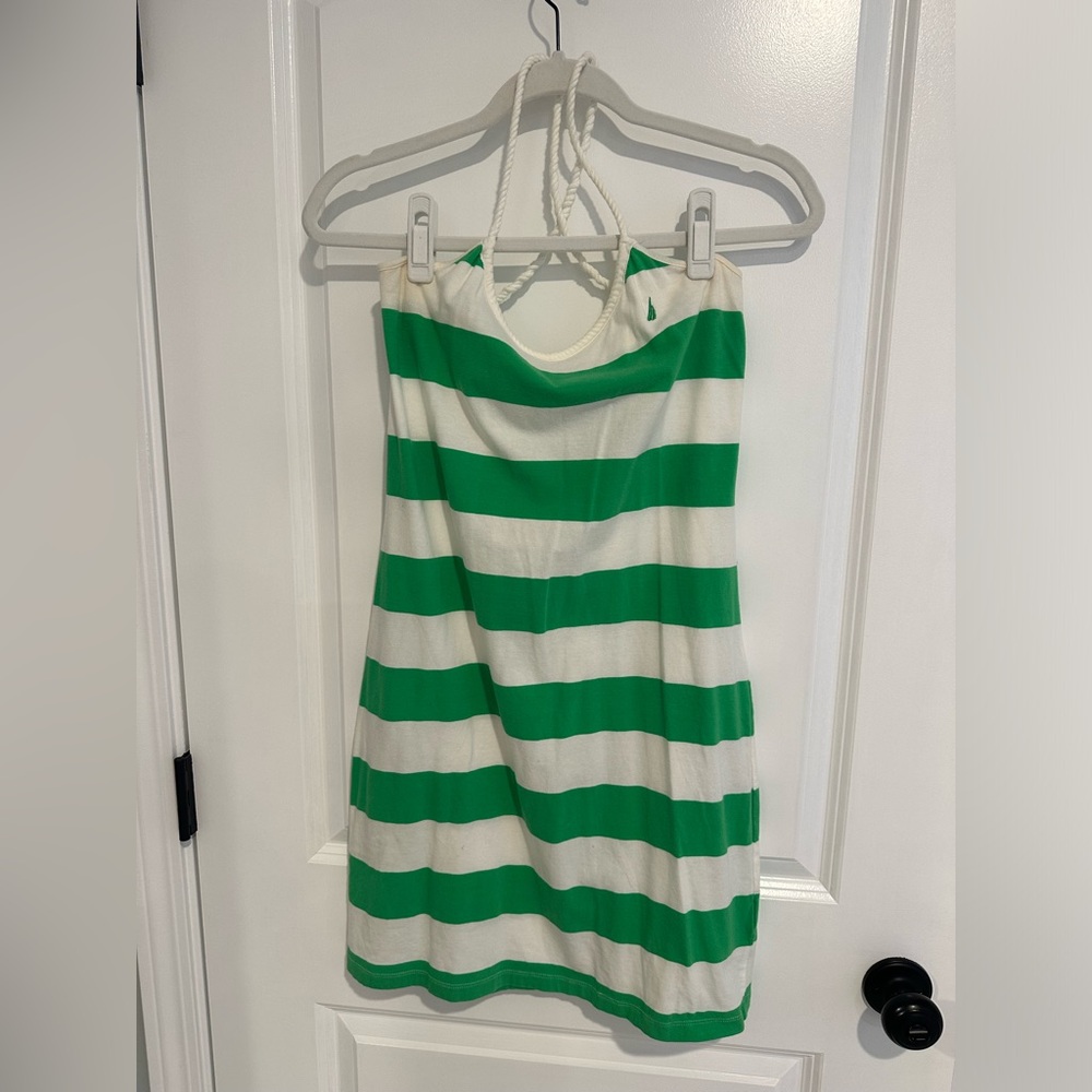Nautica Green & White Dress